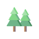 Forest Tree Pine Icon