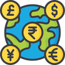Forex Global Currency Worldwide Curreny Icon