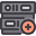 Free Add Data Icon - Download in Colored Outline Style