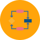 Diseno Algoritmos Diagrama De Flujo Icono
