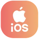 Free Apple ios Logo Icon - Download in Gradient Style