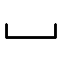 Barre Despace Icône