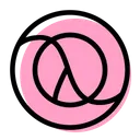 Free Clojure Logo Icon - Download in Colored Outline Style