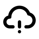 Cloud Info Cloud Information Cloud Details Icon