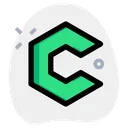 Free Codio Logo Icon - Download in Colored Outline Style