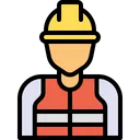 Free Contractor Icon - Download in Colored Outline Style