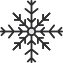 Copo De Nieve Nieve Clima Icono