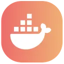 Free Docker Logo Icon - Download in Gradient Style