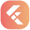 Free Flutter Logo Icon - Download in Gradient Style