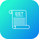 Gst Rechnung Steuer Symbol