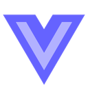 로고 개발자 언어 Vuejs Alt 아이콘