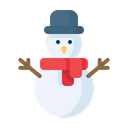 Muneco De Nieve Navidad Navidad Icono