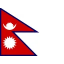 Free Nepal Flag Icon - Download in Flat Style