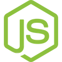 Free Node Js Logo Icon - Download in Flat Style