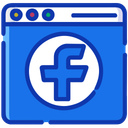 Only Facebook F Icon 아이콘