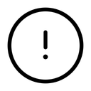 Point Dexclamation Icône