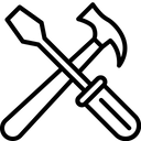 Hammer Screw Driver Hammer Screwdriver Icon