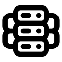 Server Connection Data Storage Server Icon
