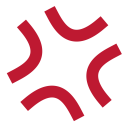 Enojado Icono