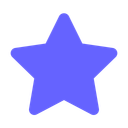 Star Shape Favorite Bookmark Icon
