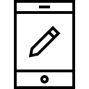 Tablet Pencil Icon
