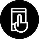 Touch Mobile Device Icon