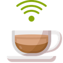 Free Wifi Wifi Signal Coffee Cup Icon