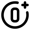 Altersbeschrankung Altersgrenze Alter Symbol