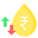Fuel Price Fuel Price Increment Price Change Icon