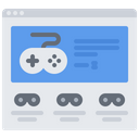 Game Website Online Game Shop Game Icon