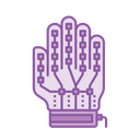 Gaming Controller Glove Icon