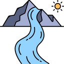 Ganga River Icon