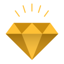 Gemstone Royal Diamond Icon