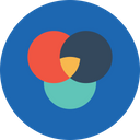 Geometry, Shape, Design, Circle, Analysis, Graph, Statics Icon