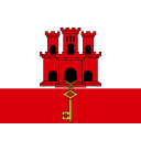 Gibraltar Flag Country Icon