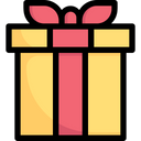 Online Shopping Gift Box Present Icon