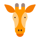 Giraffe Zoo Animal Icon