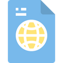 World Global File International File Icon