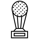 Golf Trophy Icon