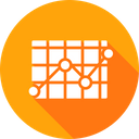 Graph, Chart, Statics, Analysis, Performance, Research, Data Icon