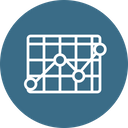 Graph, Chart, Statics, Analysis, Performance, Research, Data Icon
