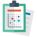 Graphical Representation Infographic Statistical Representation Icon