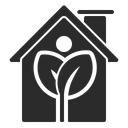 Green House Building Icon