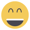 Grinning Face With Smiling Eye Emojis Emoji Icon