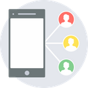 Group Chat Collaboration Communication Icon