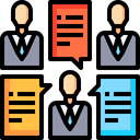 Brainstorm Brainblast Team Management Icon