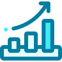 Analysis Growth Report Icon
