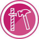Hammer Nail Tools Icon