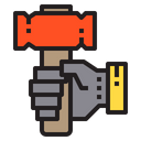 Hammer Repair Service Icon