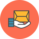 Hand Package Icon